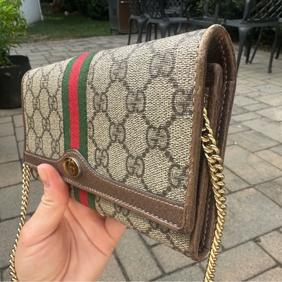 Gucci Ophidia wallet on chain - Picture 8 of 14